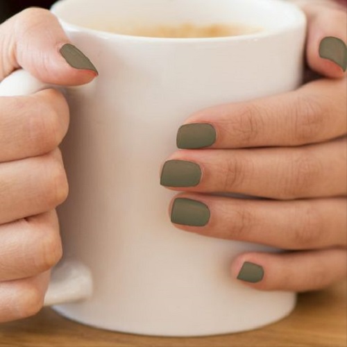 ## H2: Olive Green Nails: Care and Maintenance Tips Olive green nail polish, like any other polish, requires a little care to maintain its vibrancy and prevent chipping. Here are some tips to keep your olive green manicure looking its best: * **Start with a Clean Base:** Apply a base coat to clean, dry nails before applying your olive green polish. This will help prevent staining and chipping. * **Thin Coats are Key:** Apply thin coats of olive green polish for a smooth, even finish. It's always better to add more thin coats than overload your nails with one thick coat. * **Let it Dry Completely:** Don't rush the drying process! Allow each coat of polish to dry completely before applying the next. You can use a quick-drying top coat to speed up the process. * **Seal the Deal:** Apply a top coat to protect your olive green manicure and add extra shine. * **Moisturize Regularly:** Moisturize your hands and cuticles regularly to prevent dryness and peeling, which can cause your polish to chip. By following these simple tips, you can enjoy your olive green manicure for longer. ## H2: DIY Olive Green Nail Art at Home! Who says you need a salon to create beautiful nail art? Here are some easy DIY nail art ideas using olive green polish: * **Two-toned Nails:** Paint half your nail olive green and the other half another color you love. For a trendy look, try pairing olive green with millennial pink or a pale lavender. * **Dotted Delight:** Use a dotting tool or the tip of a bobby pin dipped in polish to create playful polka dots in a contrasting color on your olive green base. * **Striped Statement:** For a modern look, use thin striping tape to create clean lines in a metallic gold or silver polish over your olive green base. These are just a few ideas to get you started. With a little creativity, you can create endless DIY nail art designs using olive green polish. ## H2: More Than Just Nails: Embrace the Olive Green Aesthetic Olive green isn't just a gorgeous nail polish color; it's a versatile aesthetic you can incorporate into your overall style. Here are some ideas: * **Olive Green Accessories:** Look for olive green jewelry, scarves, or handbags to complement your olive green nails. * **Olive Green Clothing:** A flowy olive green dress or a cozy olive green sweater can add a touch of sophistication to your outfit. * **Olive Green Makeup:** Earthy green eyeshadow tones or a khaki eyeliner can tie your entire look together. **Remember, fashion is all about having fun and expressing yourself!** Don't be afraid to experiment and find ways to incorporate the olive green aesthetic into your unique style. ## Conclusion Olive green nail polish is a stylish and sophisticated color that offers endless possibilities. With a variety of shades to choose from, fun nail art designs to explore, and complementary colors to incorporate, olive green can elevate your entire look. So next time you're looking for a new nail color or a way to embrace an earthy aesthetic, consider the beauty of olive green!