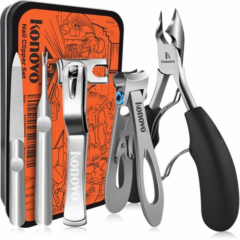 Effortlessly trim tough, thick nails with our robust thick nail clippers. Engineered with extra-strong, precision blades and an ergonomic grip, they provide powerful, clean cuts without cracking or splintering.