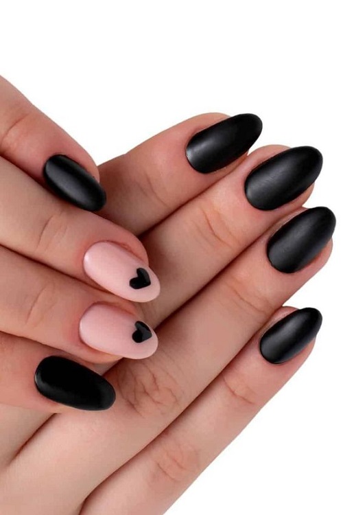 Explore Stunning Black & Pink Nail Designs