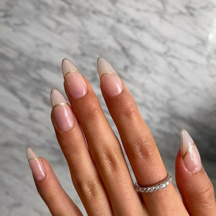 elegant almond nails